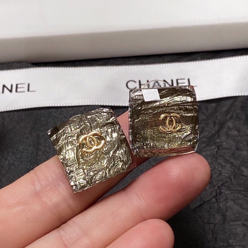 Ch*el earrings